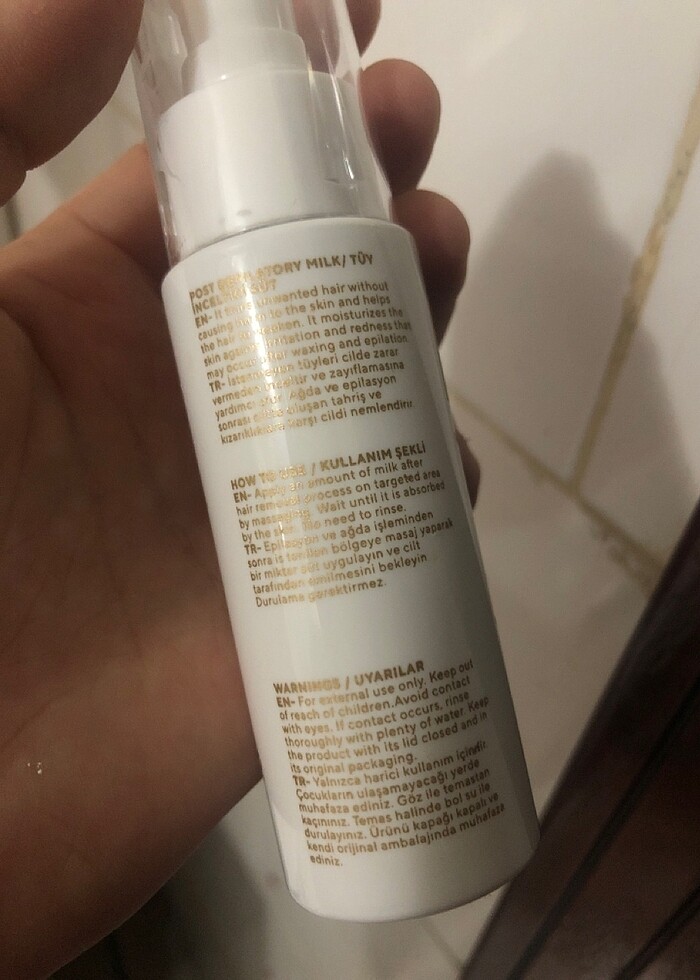 Tüy inceltici süt - Görsel 2