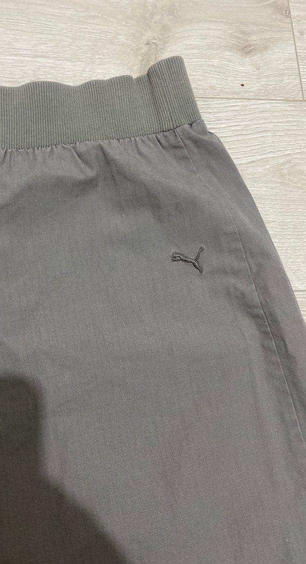 Gri Kemerli Midi Kadın Etek - Görsel 2