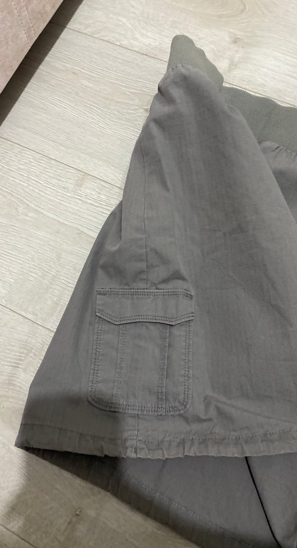 Gri Kemerli Midi Kadın Etek - Görsel 3