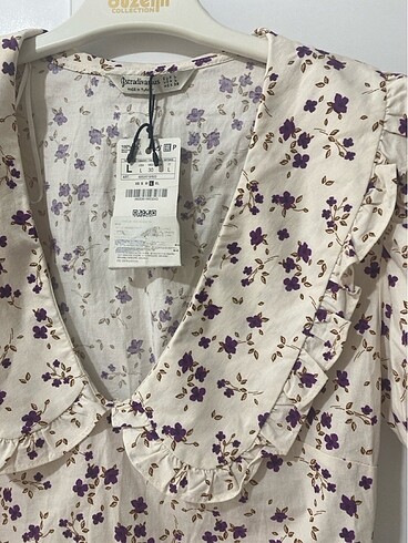 Stradivarius çiçek desenli bluz