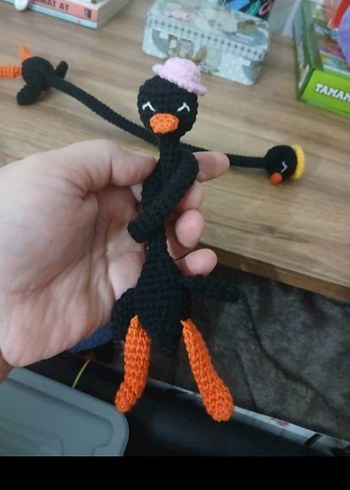 Beden Renk Renkli Örgü Bebekler - Kız ve Erkek