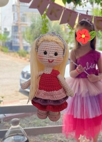 Amigurumi kişisel bebek 16cm