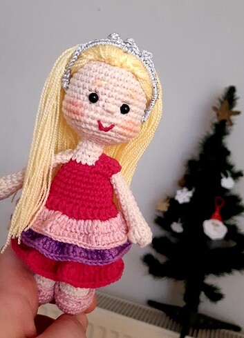  Beden Amigurumi kişisel bebek 16cm