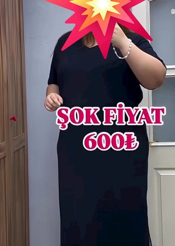 58 beden bol salaş günlük elbise