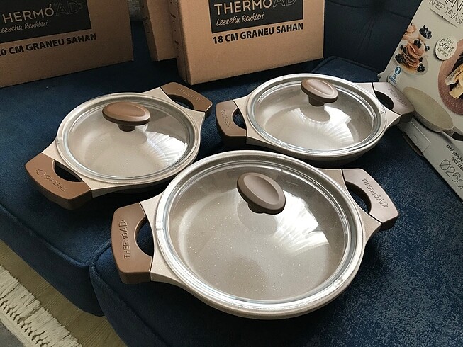 3 lü sahan set