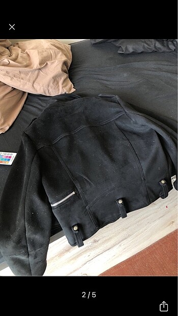 Zara zara süet biker ceket