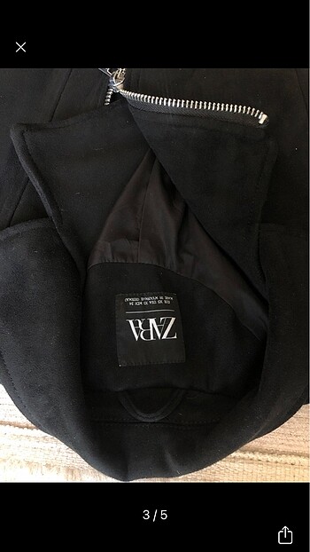 xs Beden zara süet biker ceket