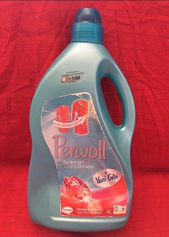 Perwoll Renk Koruyucu Sıvı Deterjan 4L