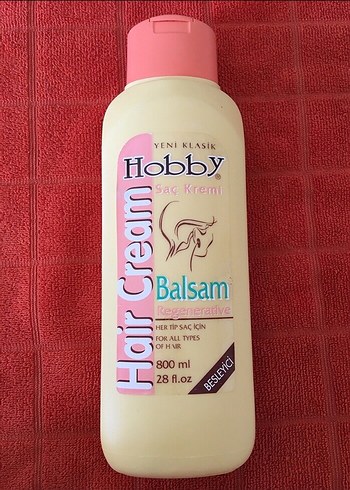 Hobby Saç Kremi Balsam 800ml