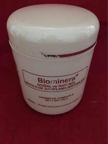 Biominera zayıflama ve selülit kremi