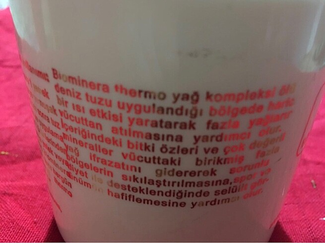  Beden Renk Biominera zayıflama ve selülit kremi