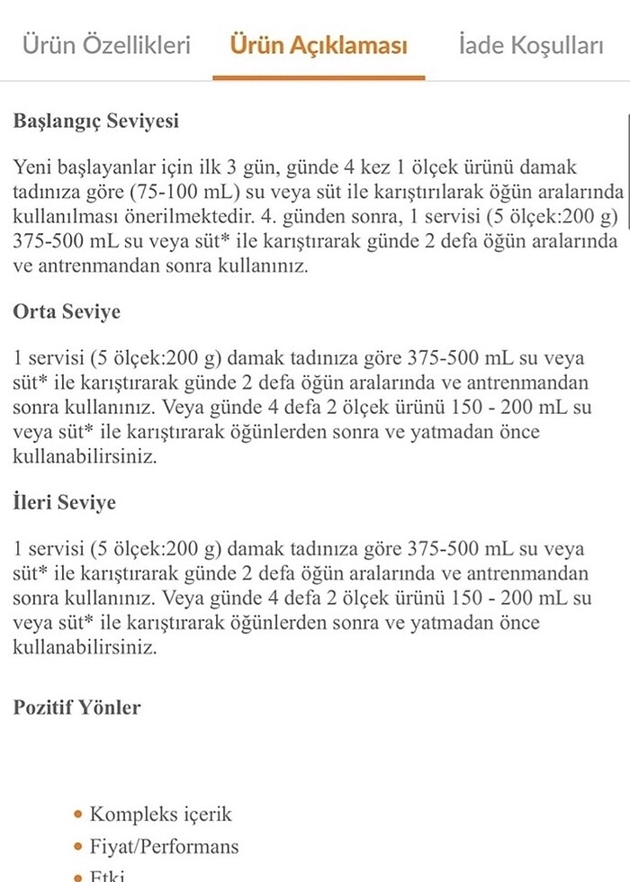 Hardline Progainer 5000 gr - Görsel 2