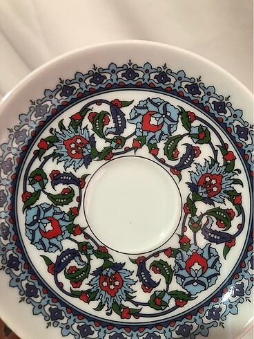 Güral Porselen Otantik Topkapı Desenli Kahve fincanı