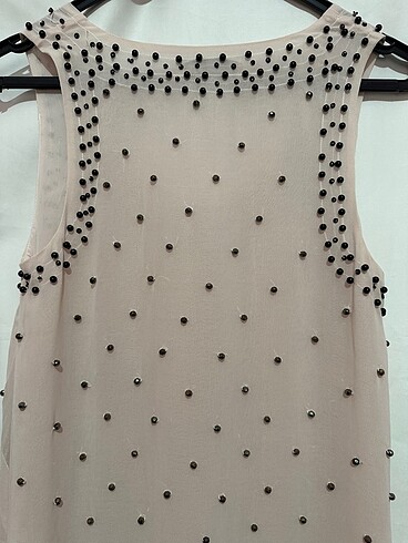 İpekyol Boncuklu Şifon Elbise - Görsel 10
