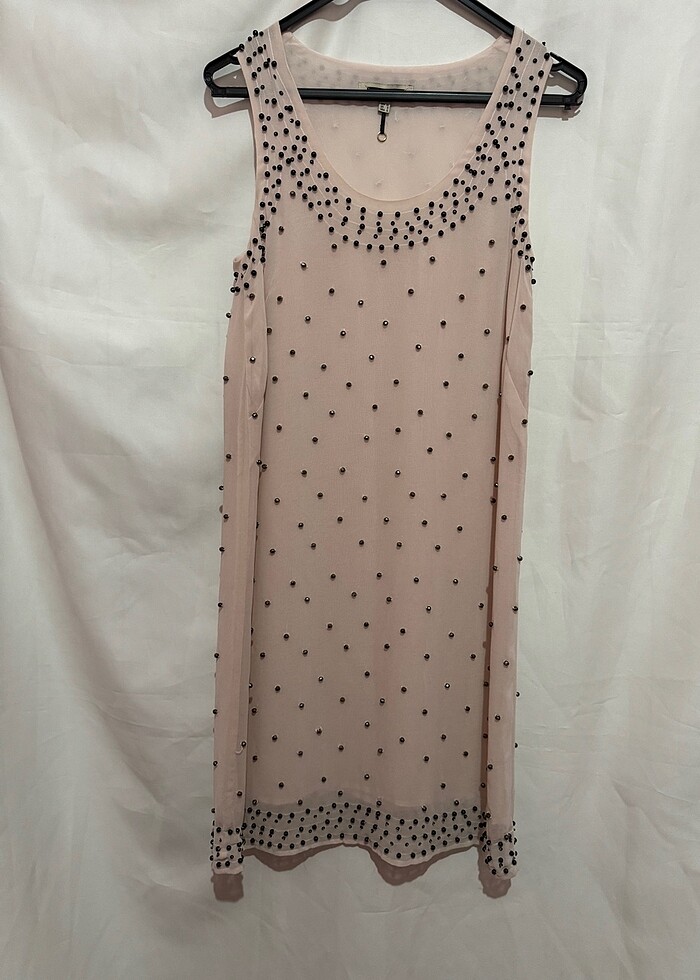 İpekyol Boncuklu Şifon Elbise - Görsel 2