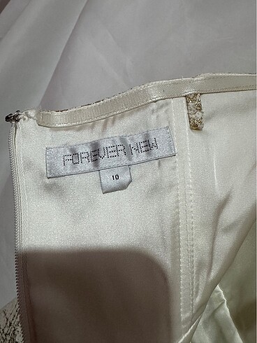 Forever New Straplez Elbise - Görsel 8