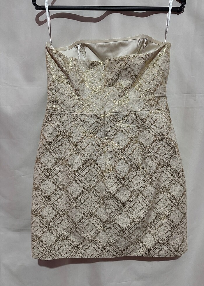 Forever New Straplez Elbise - Görsel 4