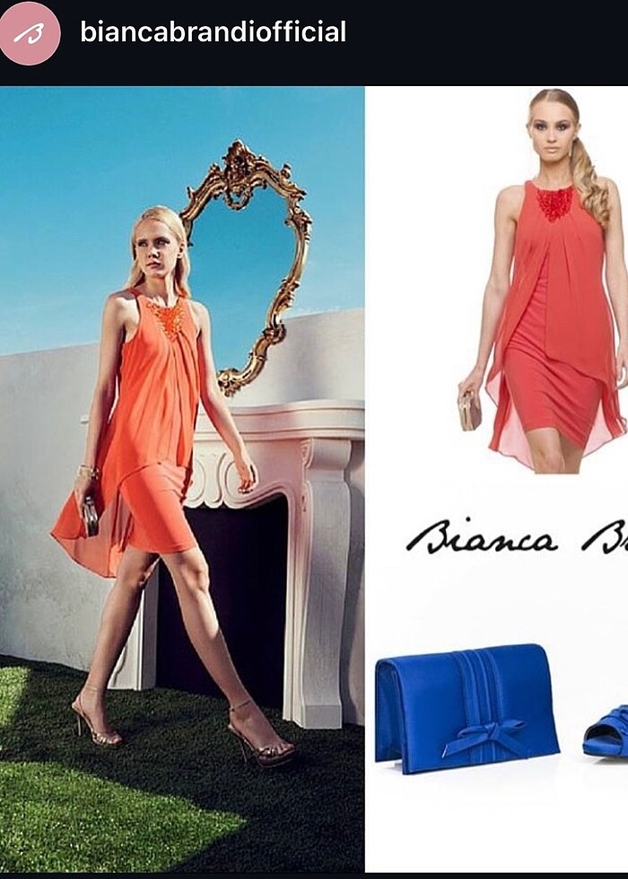 Bianca Brandi Elbise - Görsel 3