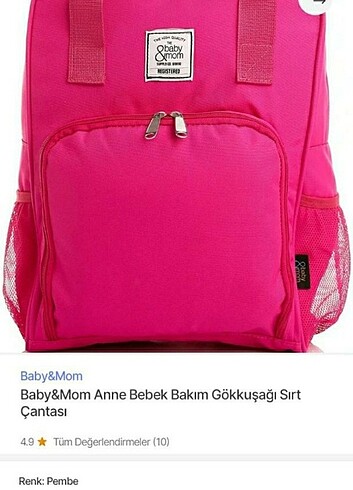  Beden Baby mom bebek bakım çantası