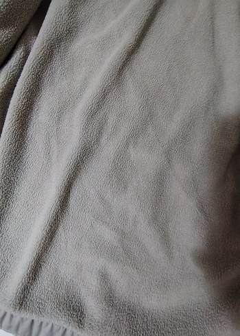 Benetton Kız Çocuk Bej Kapüşonlu Fermuarlı yağmurluk - Görsel 6