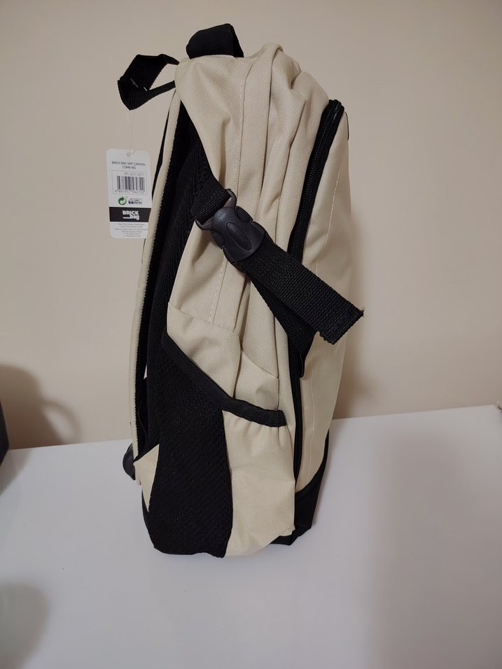 Bej Minimalist Sırt Çantası - Görsel 2