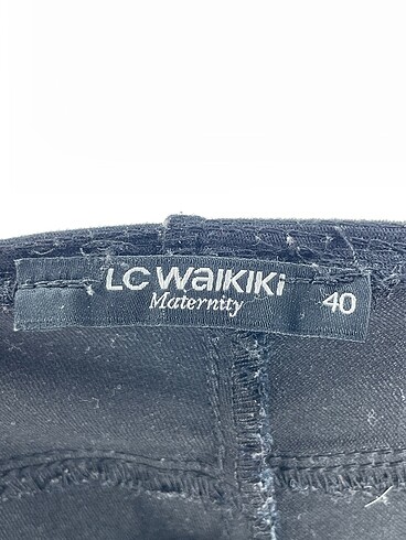 40 Beden siyah Renk LC Waikiki Hamile Pantolon %70 İndirimli.