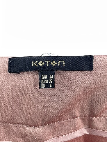 34 Beden pembe Renk Koton Düz Kesim %70 İndirimli.