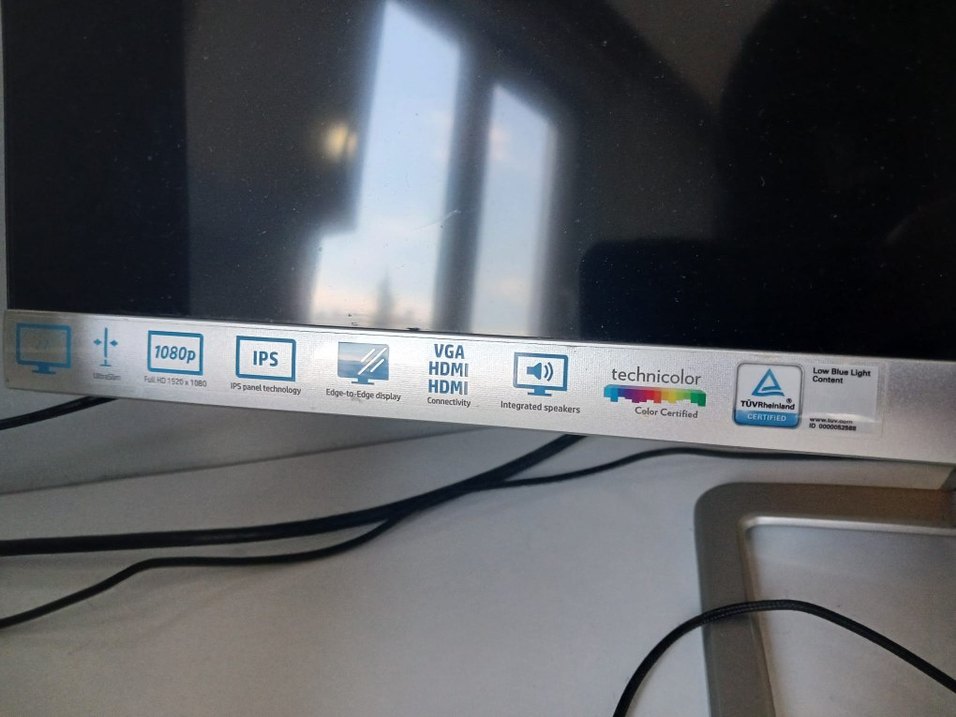 27inç HP Monitör - Full HD - IPS - Technicolor Sertifikalı - Görsel 3