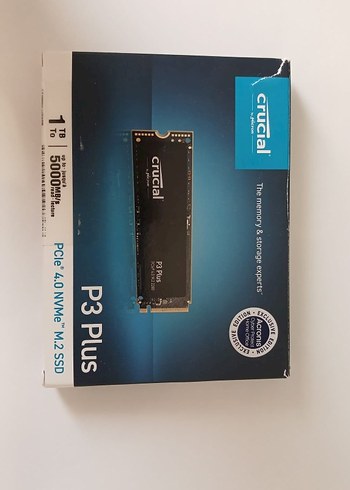 Crucial P3 Plus 1TB PCIe 4.0 NVMe M.2 SSD