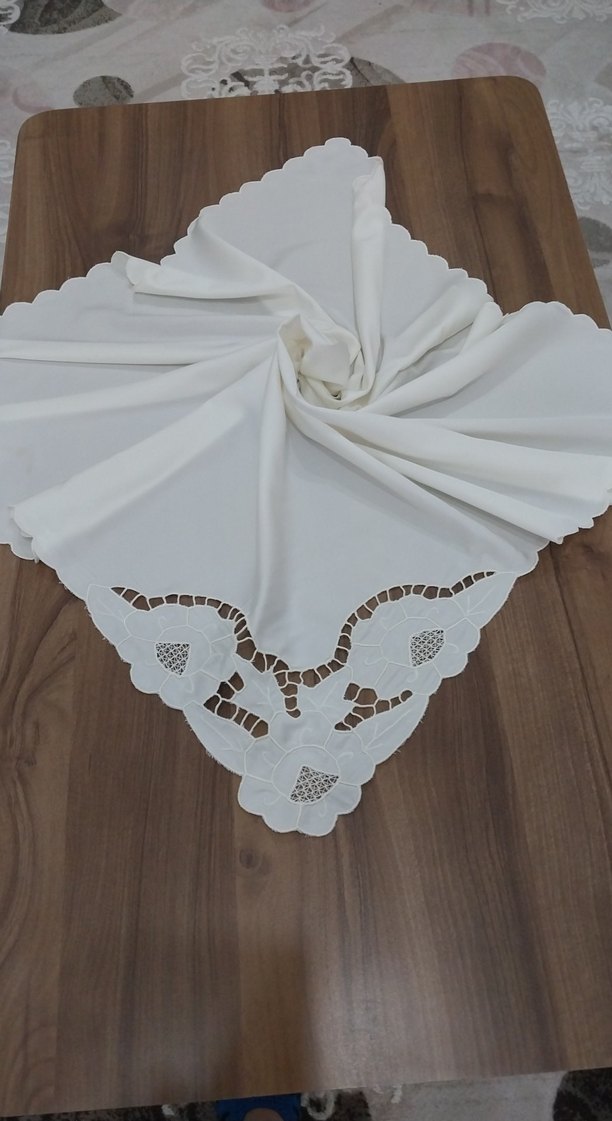 Beyaz iş bohça - Görsel 4