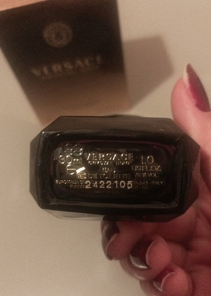 Versace Crystal Noir Edt - Görsel 3