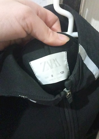 Siyah Fermuarlı Erkek Çocuk Sweatshirt - Görsel 3