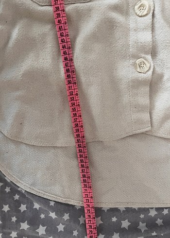 Bej Keten kadın kalın Gömlek Uzun Kollu - Görsel 6