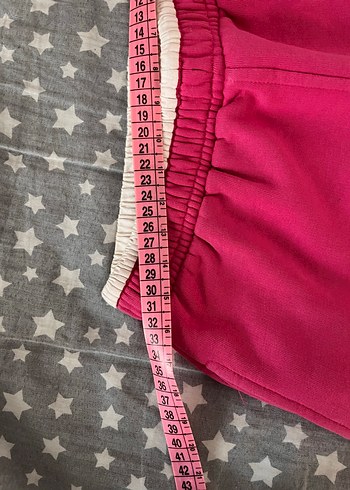 Renkli Nakışlı Pembe Kız Eşofman Altı - Görsel 4