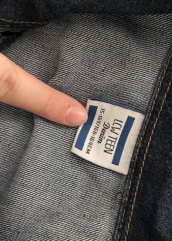 Düğmeli Kadın Kot Ceket - Görsel 2