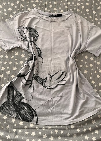 Minnie baskılı tişört - Görsel 2