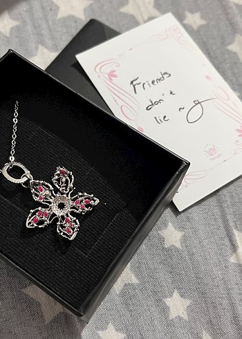 Stringer things demogorgon çelik kolye - Görsel 6