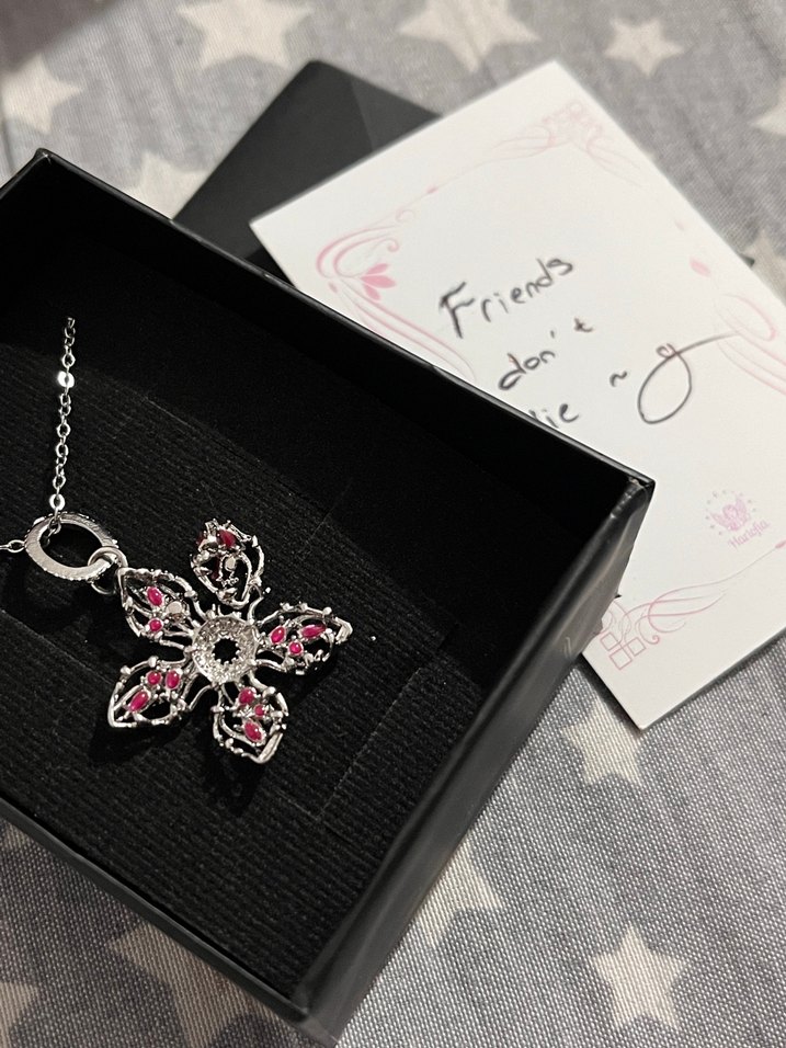 Stringer things demogorgon çelik kolye - Görsel 5