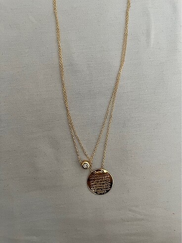 Gold kolye