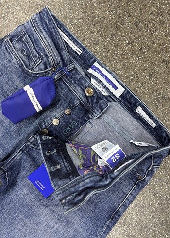 34 Beden mavi Renk Erkek Mavi Denim Regular Fit Kot Pantolon