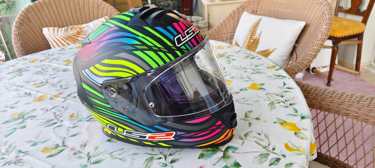 LS2 STORM2 M beden yeni gibi - Görsel 2