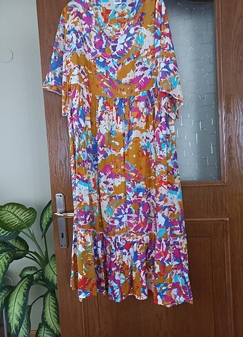 42 Beden çeşitli Renk Otandik yazlık elbise