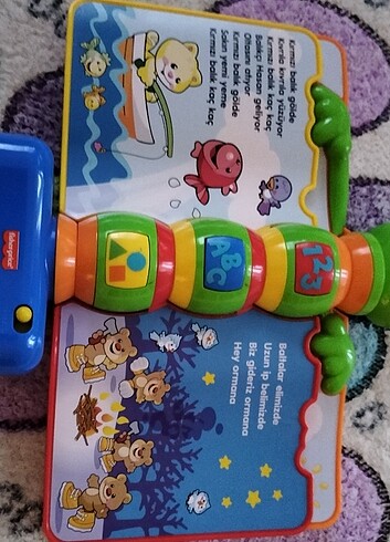 Fisher Price Eğitici masalcı tırtıl 