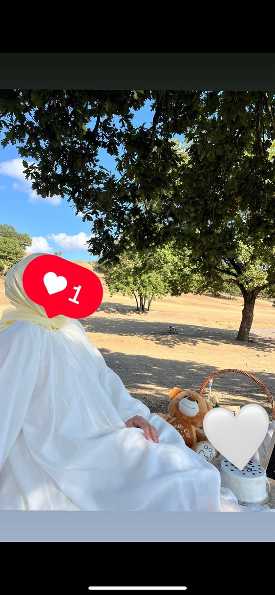 Beyaz Bohem Uzun Keten Elbise - Görsel 4