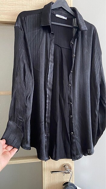 Henza saten gömlek - Görsel 2