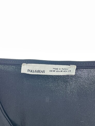 m Beden siyah Renk Pull and Bear Bluz %70 İndirimli.