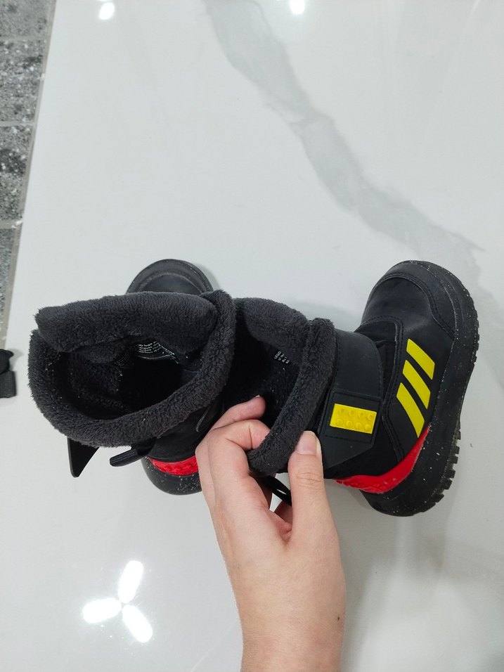 Erkek Çocuk Siyah Lego Adidas Bot - Görsel 4