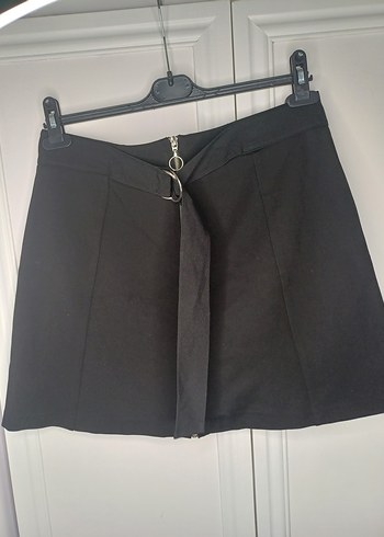 LTB Sik Siyah Kalin Kumas Kislik Mini Etek
