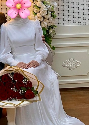 Nikah elbisesi /tesettür nikah elbisesi - Görsel 4