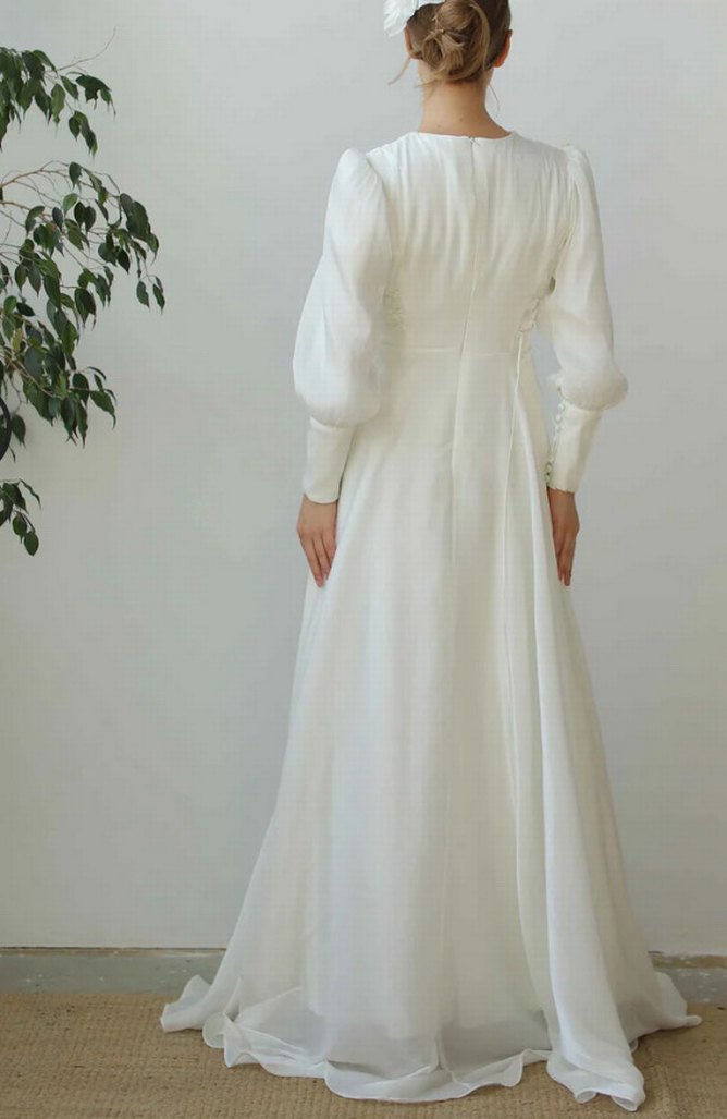 Nikah elbisesi /tesettür nikah elbisesi - Görsel 2